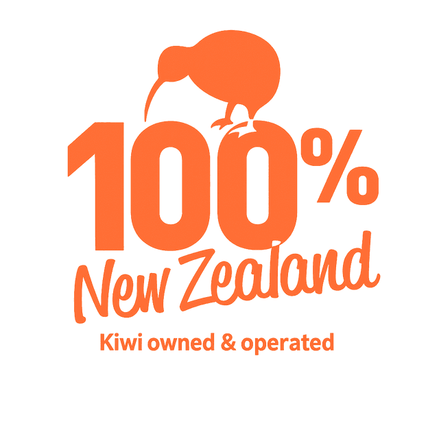 100% New Zealand Kiwi owned and operated